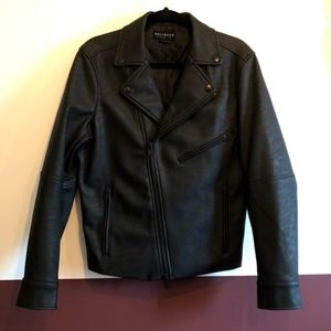 NWOT Bull Head Denim Co. Vegan Bomber Jacket, S